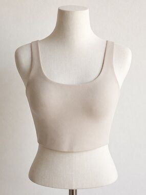 Victoria's Secret Beige Crop Tank Top